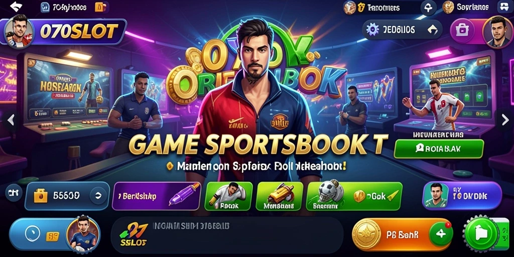 Tampilan gameplay <strong>070SLOT</strong> menampilkan taruhan olahraga yang interaktif dan menarik.