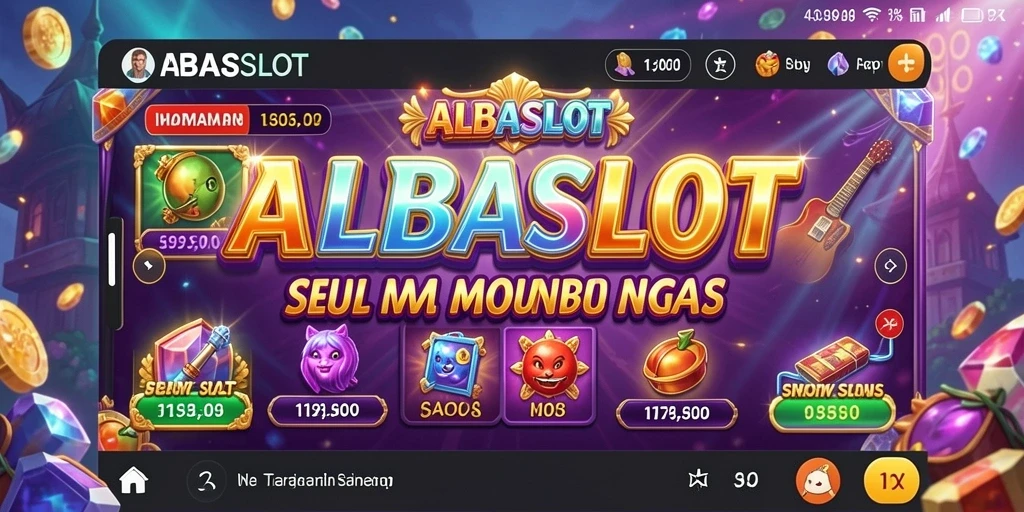 Tampilan gameplay ALBASLOT dengan slot yang menawan.