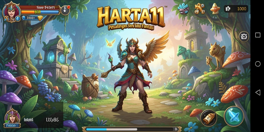 Tampilan gameplay HARTA11 yang memukau dan penuh aksi.