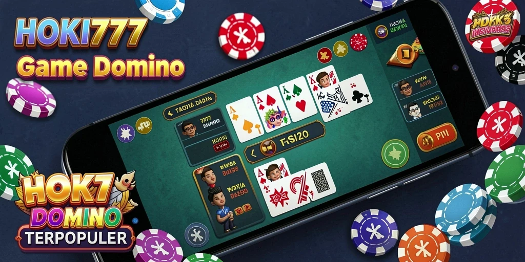 Screenshot HOKI777 menunjukkan gameplay Domino yang mengasyikkan.