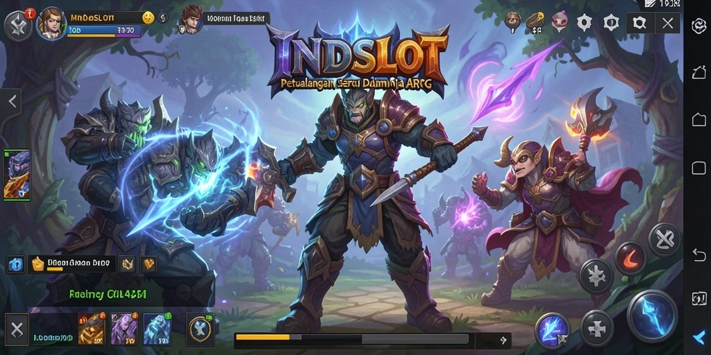 Tampilan gameplay seru dan memukau dari INDSLOT.