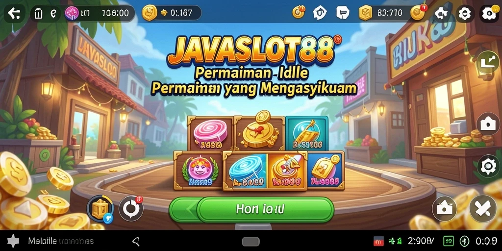 Tampilan gameplay JAVASLOT88 yang menarik dan menawan.
