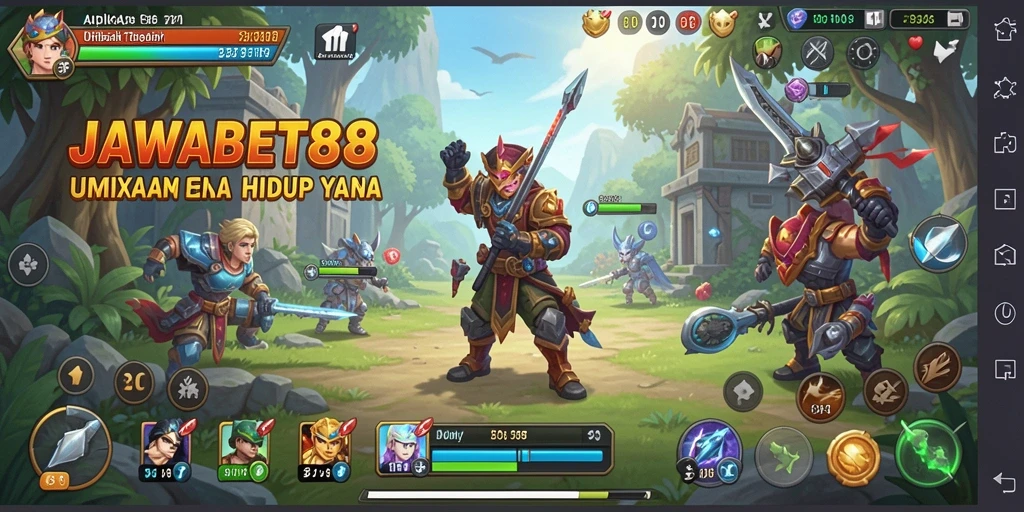 Screenshot utama JAWABET88 menampilkan fitur pengelolaan tugas yang intuitif.