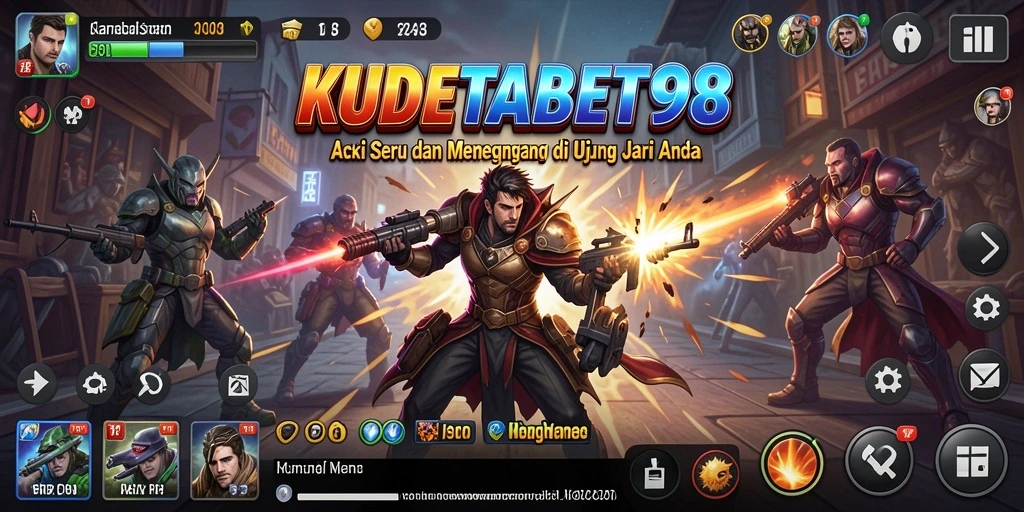 Menampilkan aksi seru dan gameplay mencekam dalam KUDETABET98.