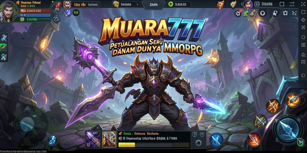Tangkapan layar gameplay MUARA777 dengan aksi pertarungan menegangkan.