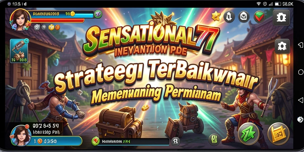 Gameplay strategis yang menantang dan menarik di SENSATIONAL77.
