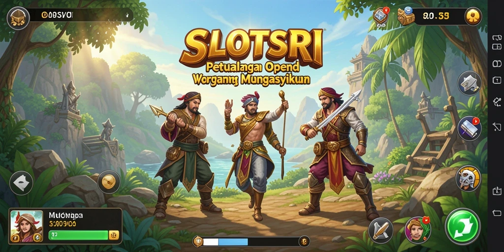 Tampilan gameplay SLOTSRI yang menakjubkan dalam dunia Open World.