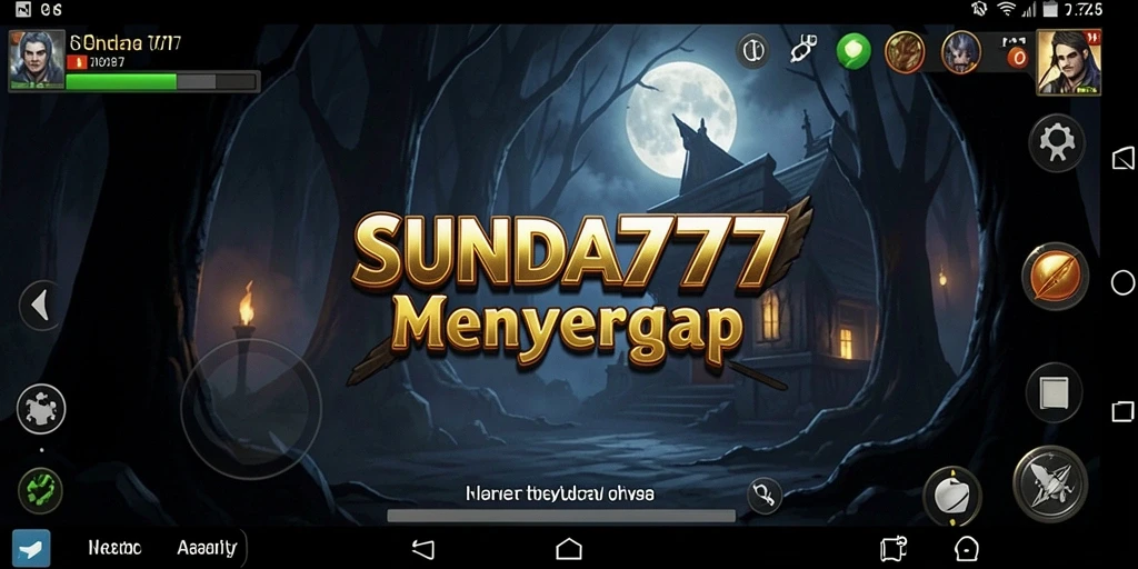 Screenshot SUNDA777 menampilkan suasana gameplay yang mencekam dan menyeramkan.